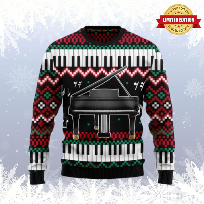 Piano Awesome Ugly Sweaters For Men Women