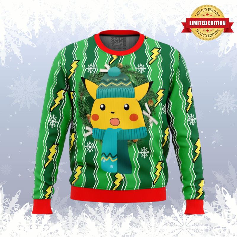 Pikachu Pokemon Ugly Sweaters For Men Women