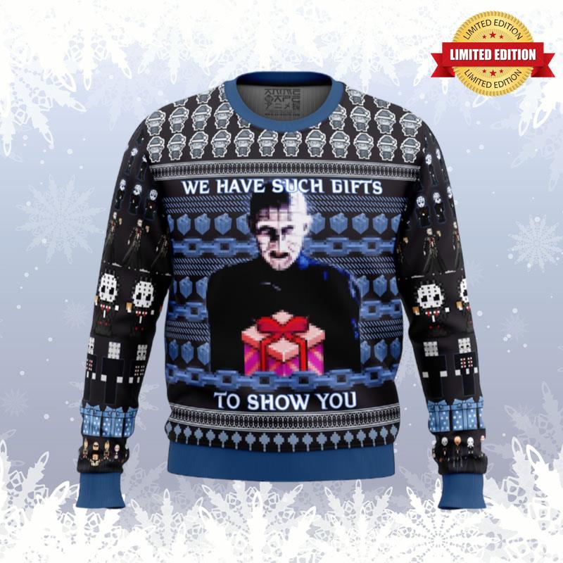 Pinhead Hellraiser Ugly Sweaters For Men Women