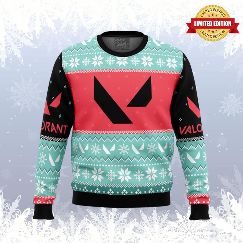 Play As One Valorant Ugly Sweaters For Men Women