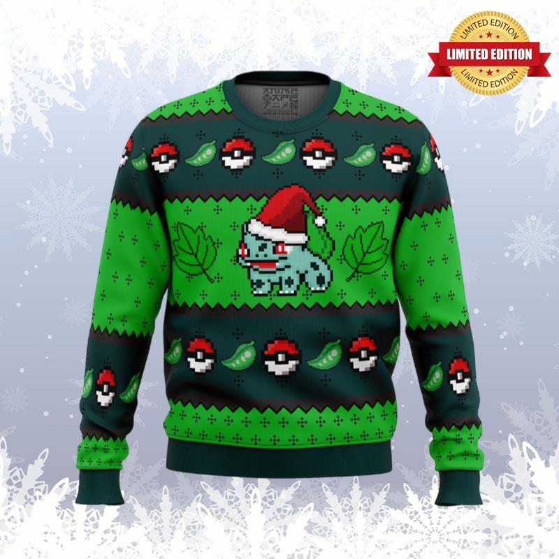 Pokemon Bulbasaur Ugly Sweaters For Men Women