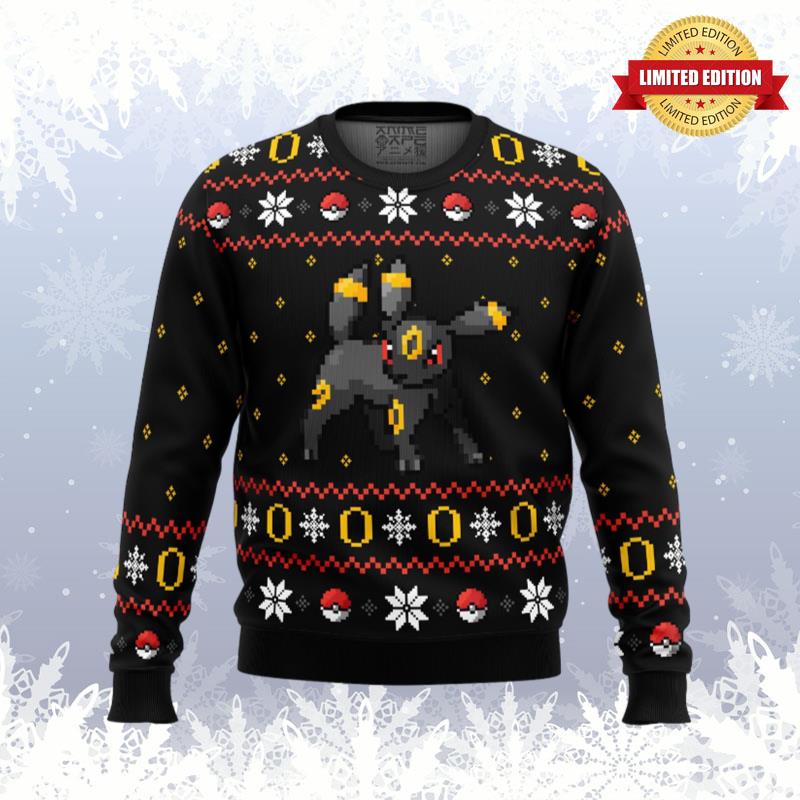 Pokemon Ring of Umbreon Ugly Sweaters For Men Women
