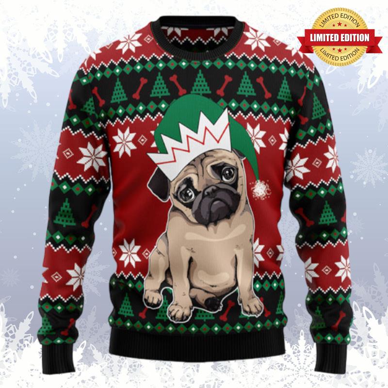 Pug Cute Ugly Sweaters For Men Women