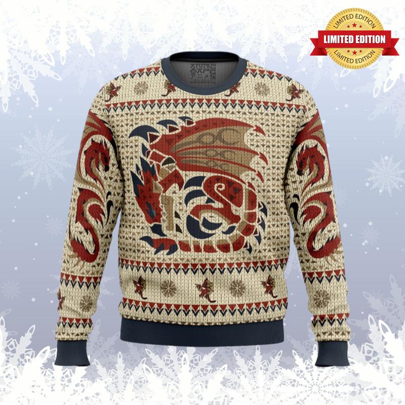Rathalos Monster Hunter Ugly Sweaters For Men Women