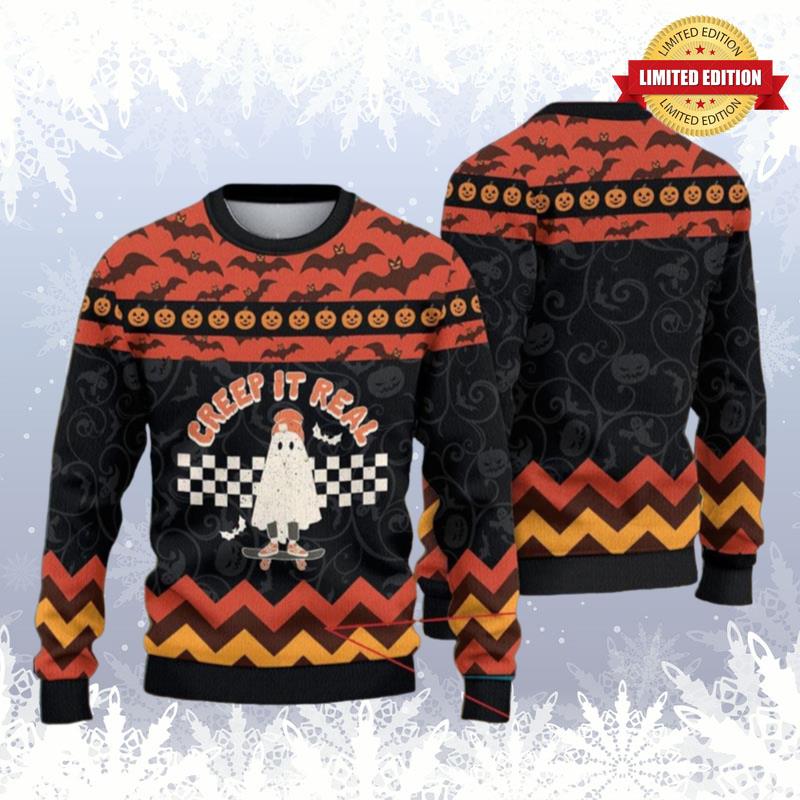 Ready To Boogie With Oogie Halloween The Nightmare Before Christmas Ugly Sweaters For Men Women