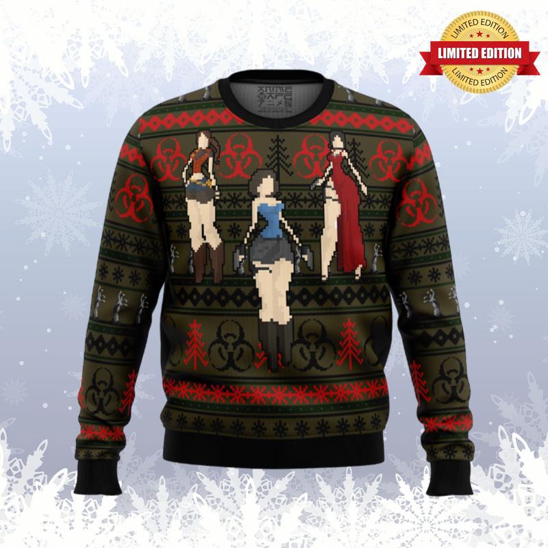 Resident Evil Ugly Sweaters For Men Women