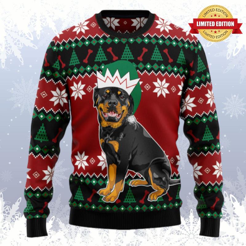Rottweiler Cute Ugly Sweaters For Men Women