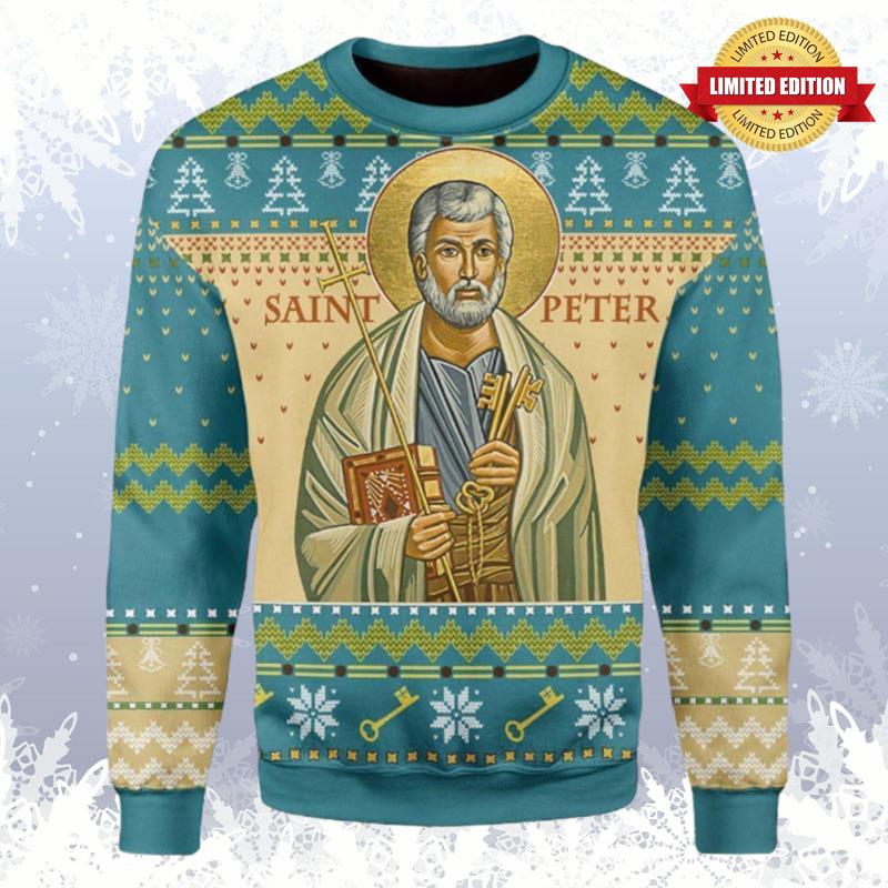 Saint Peter Ugly Sweaters For Men Women