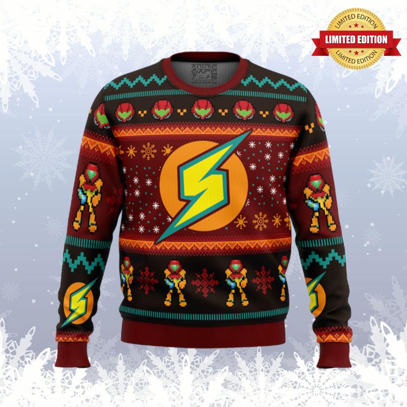 Samus Metroid Ugly Sweaters For Men Women