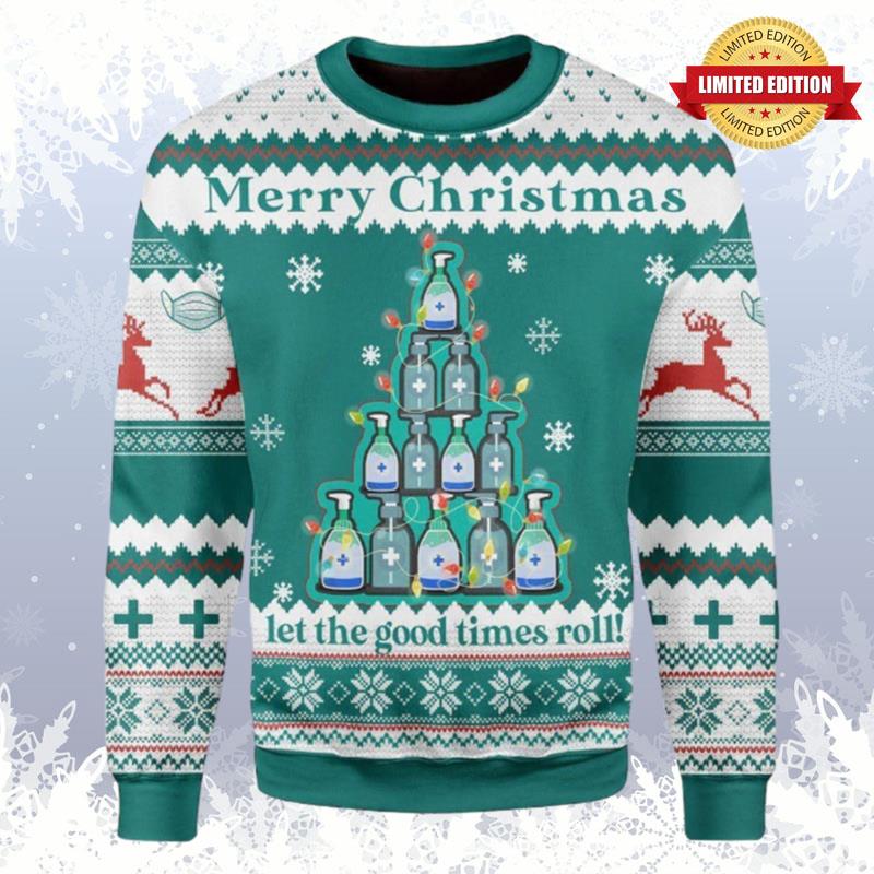 Sanitizer Ugly Sweaters For Men Women
