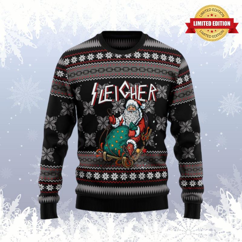 Santa Sleigher Ugly Sweaters For Men Women