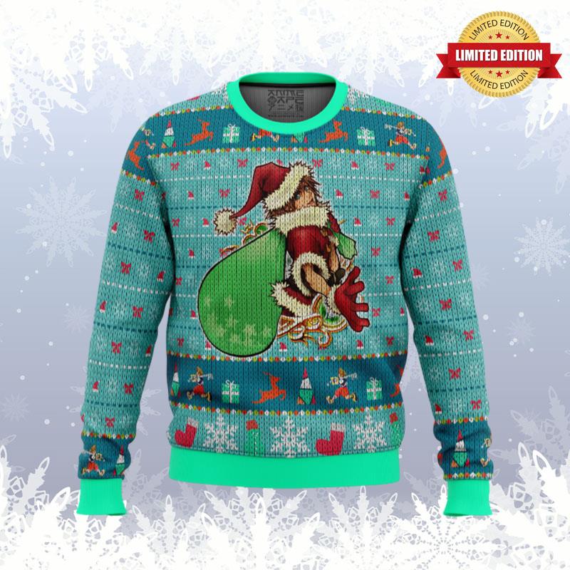 Santa Sora Kingdom Hearts Ugly Sweaters For Men Women - RugControl