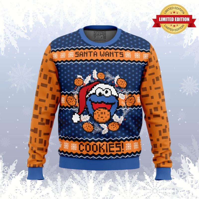 Santa wants cookies Ugly Sweaters For Men Women