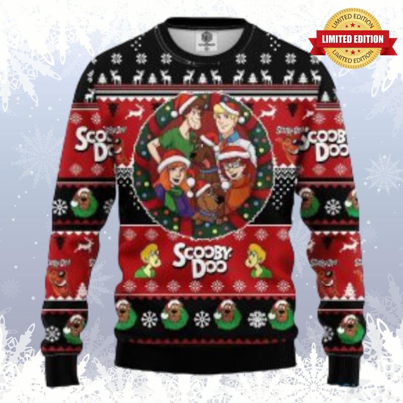 Scooby Doo Knitted Christmas Ugly Sweaters For Men Women