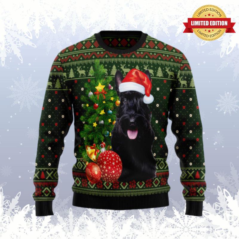 Scottish Terrier Cute Christmas Ugly Sweaters For Men Women