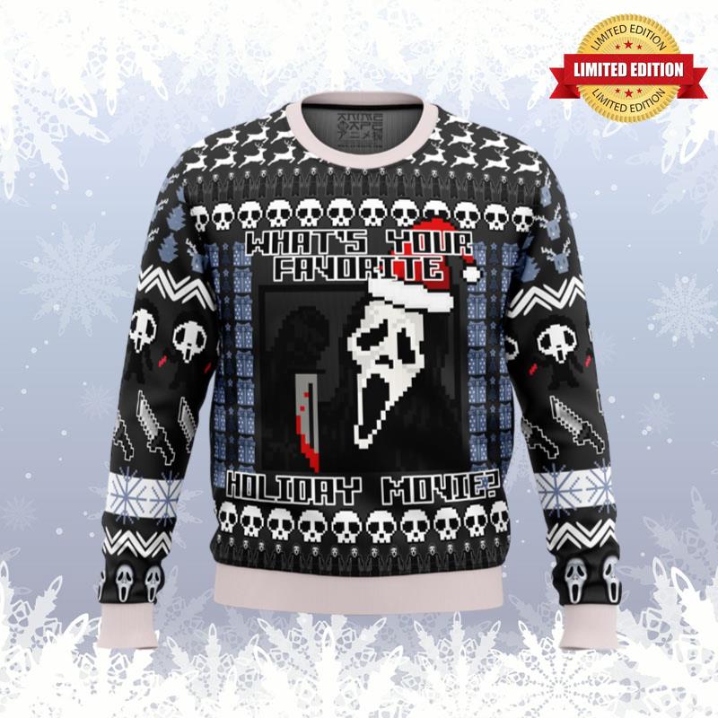 Scream Holiday Ugly Sweaters For Men Women - RugControl