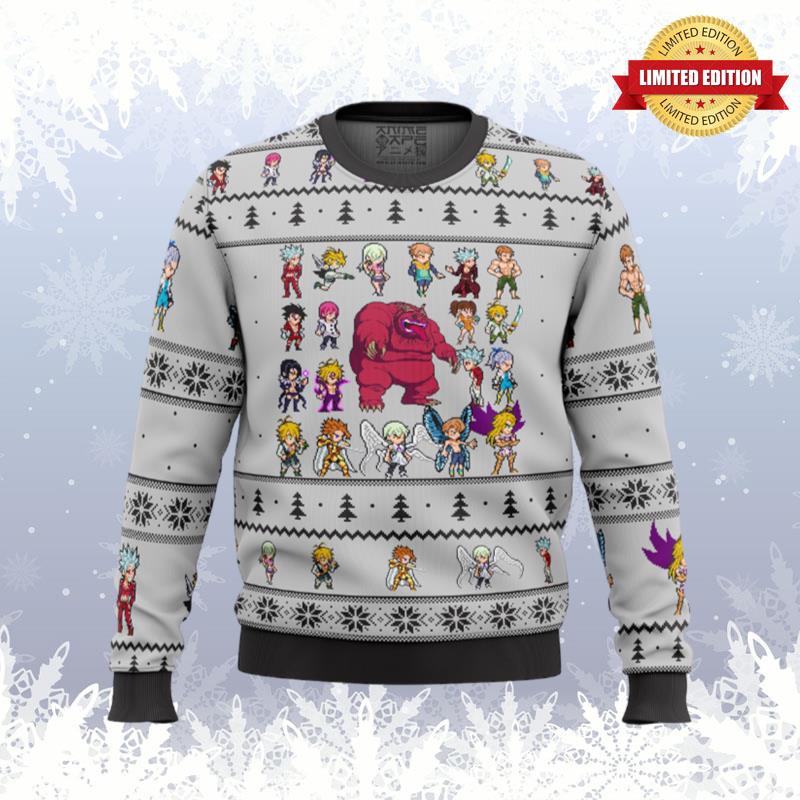 Seven Deadly Sins Sprites Ugly Sweaters For Men Women