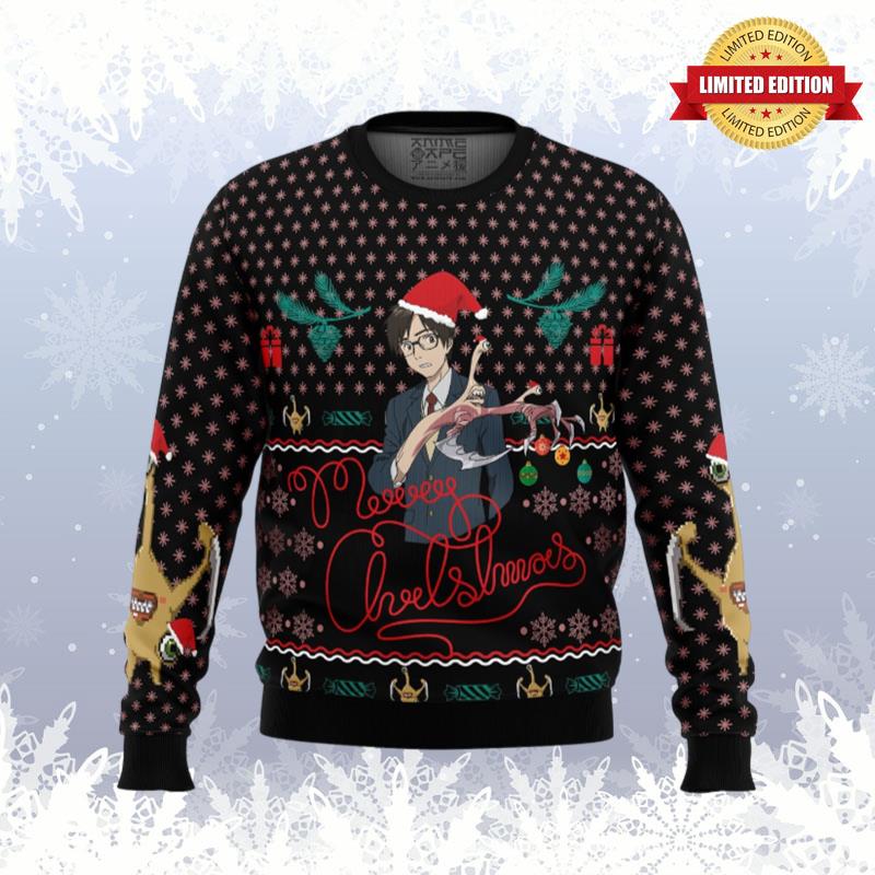 Shinichi Izumi Parasyte Ugly Sweaters For Men Women