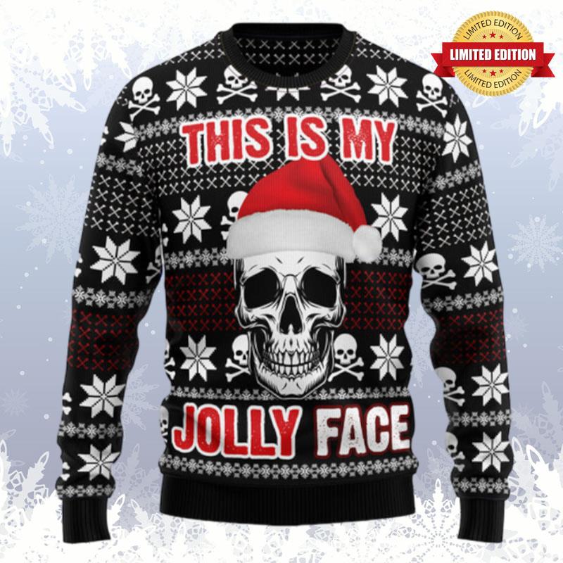Skull Jolly Face Ugly Sweaters For Men Women