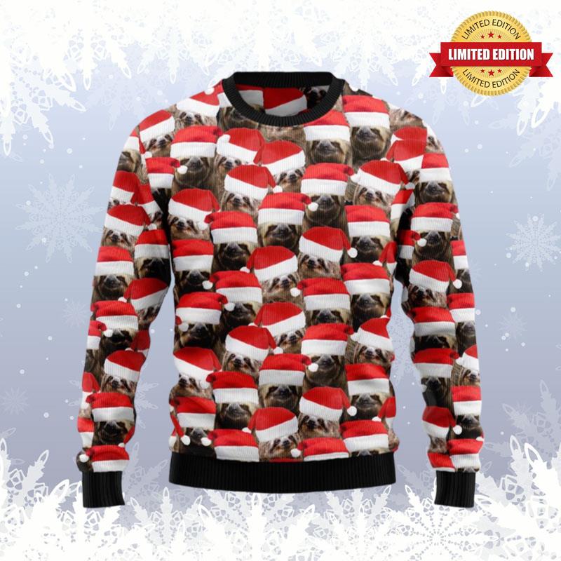 Sloth Gift Ugly Sweaters For Men Women