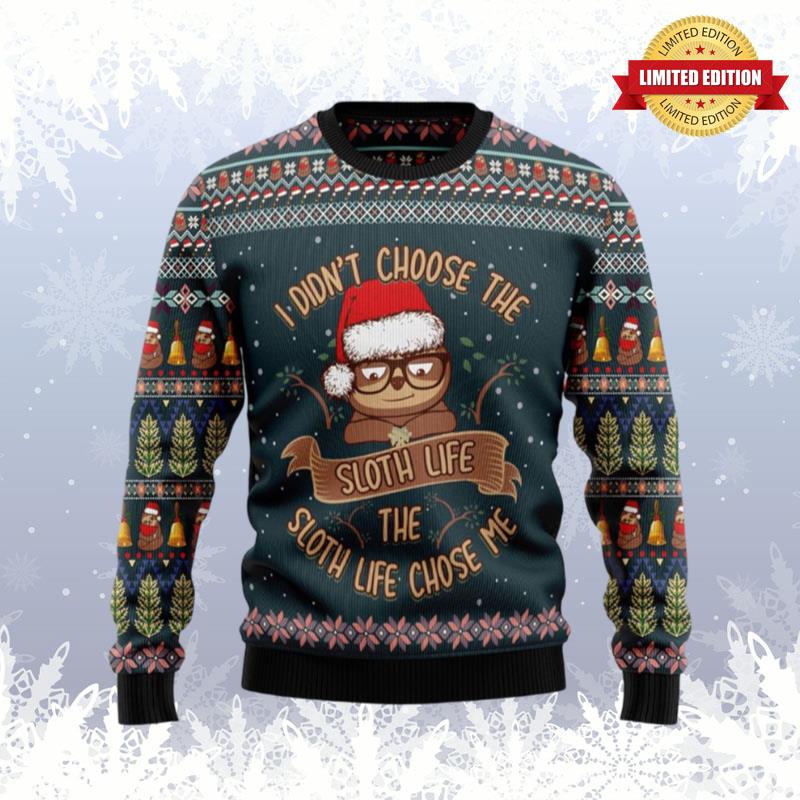 Sloth Let That Shit Go Ugly Sweaters For Men Women