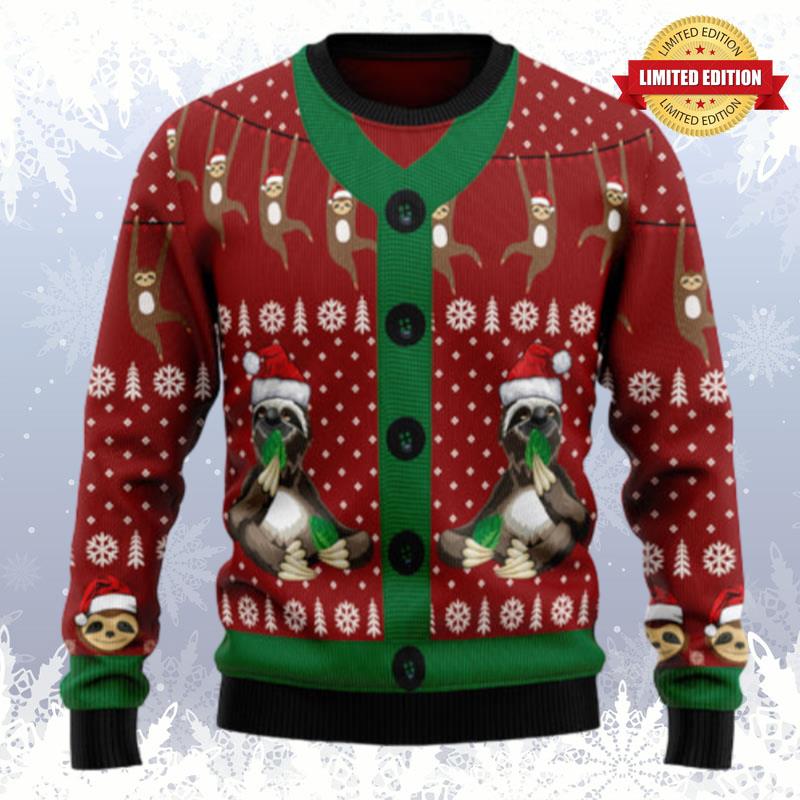 Sloth Sloth Ugly Sweaters For Men Women
