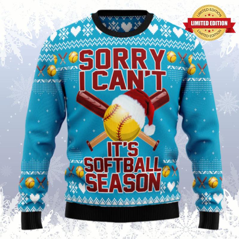 Soft Ball Season Ugly Sweaters For Men Women