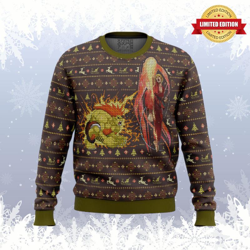 Street Fighter Ken Vs. Blanka Ugly Sweaters For Men Women