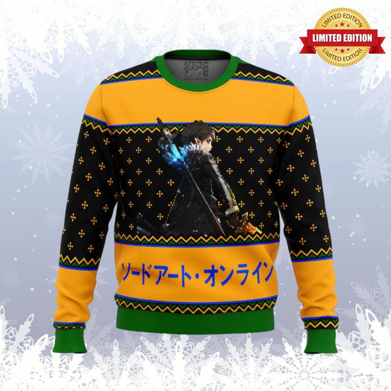 Sword Art Online Beater Ugly Sweaters For Men Women