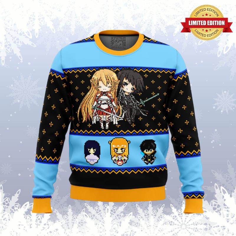 Sword Art Online Sprites Ugly Sweaters For Men Women