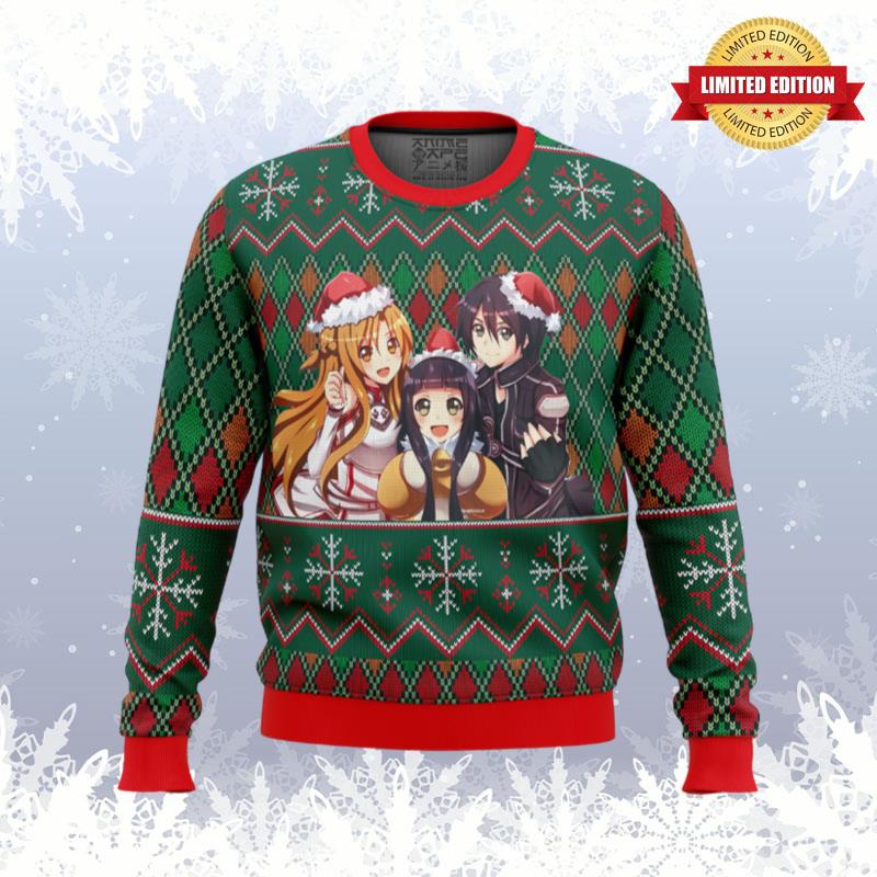 Sword Art Online Ugly Sweaters For Men Women