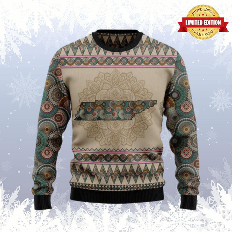 Tennessee Mandala Ugly Sweaters For Men Women
