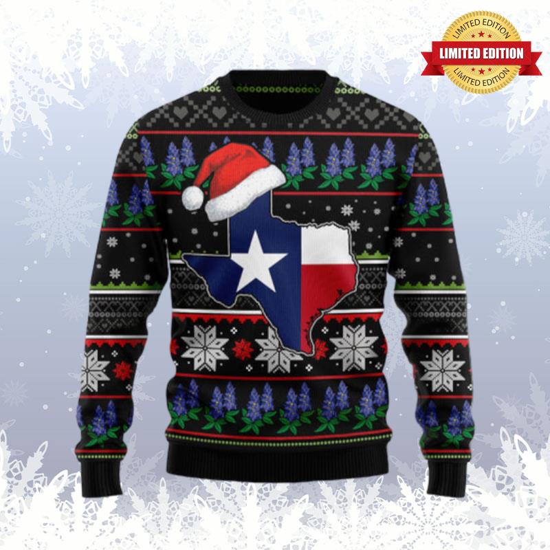 Texas Bluebonnet Ugly Sweaters For Men Women