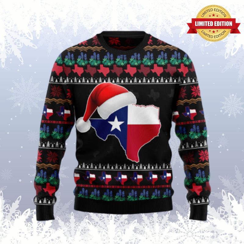 Texas Christmas Ugly Sweaters For Men Women