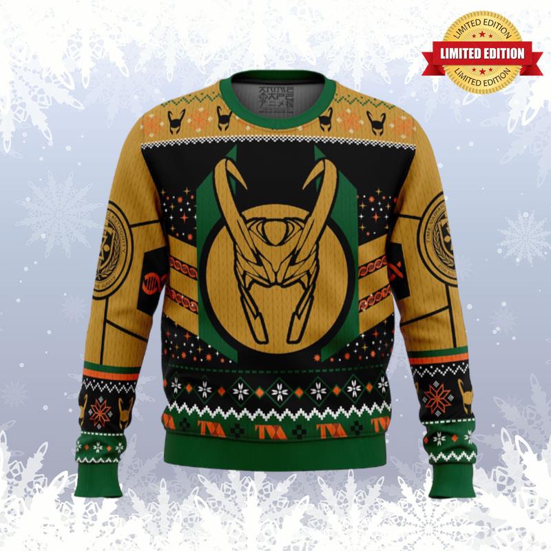 The Christmas Variant Loki Ugly Sweaters For Men Women