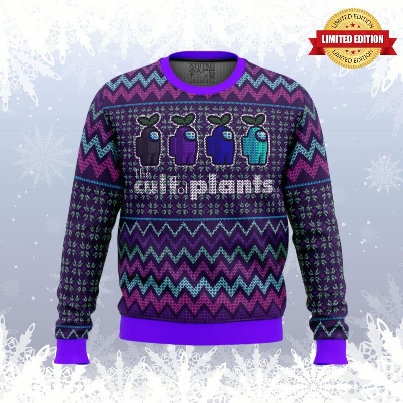 The Cult of Plants Among Us Ugly Sweaters For Men Women