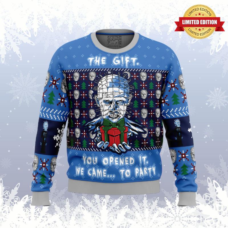 The Gift Hellraiser Ugly Sweaters For Men Women