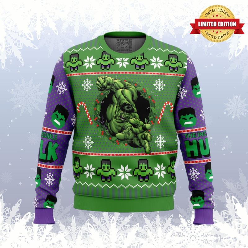 The Incredible Hulk Ugly Sweaters For Men Women