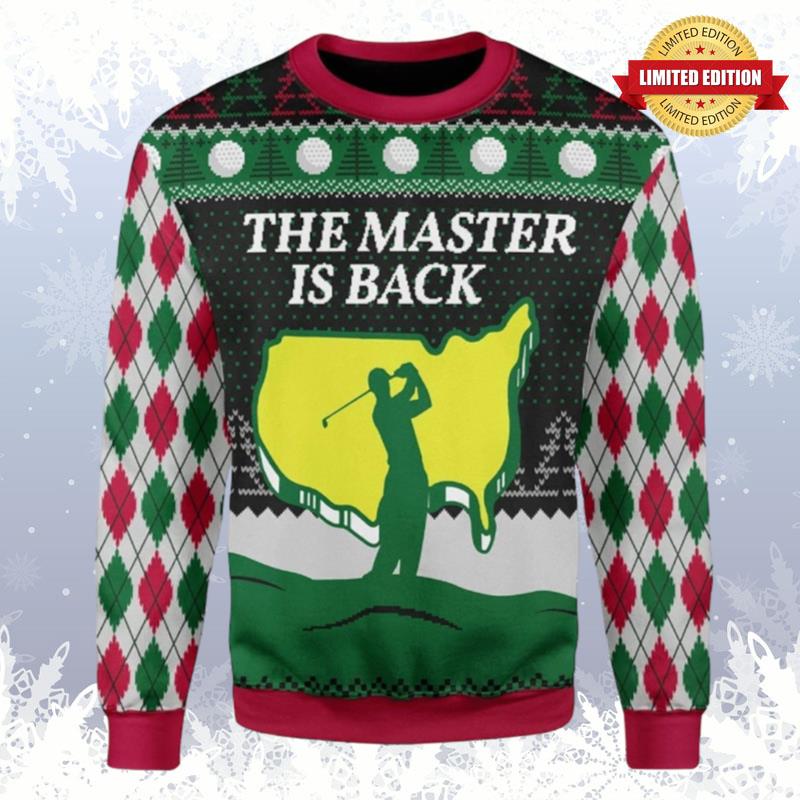 The Master Is Back Ugly Sweaters For Men Women