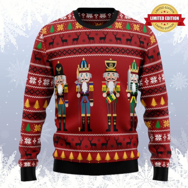 The Nutcracker HZ101902 Ugly Christmas Sweater Ugly Sweaters For Men Women