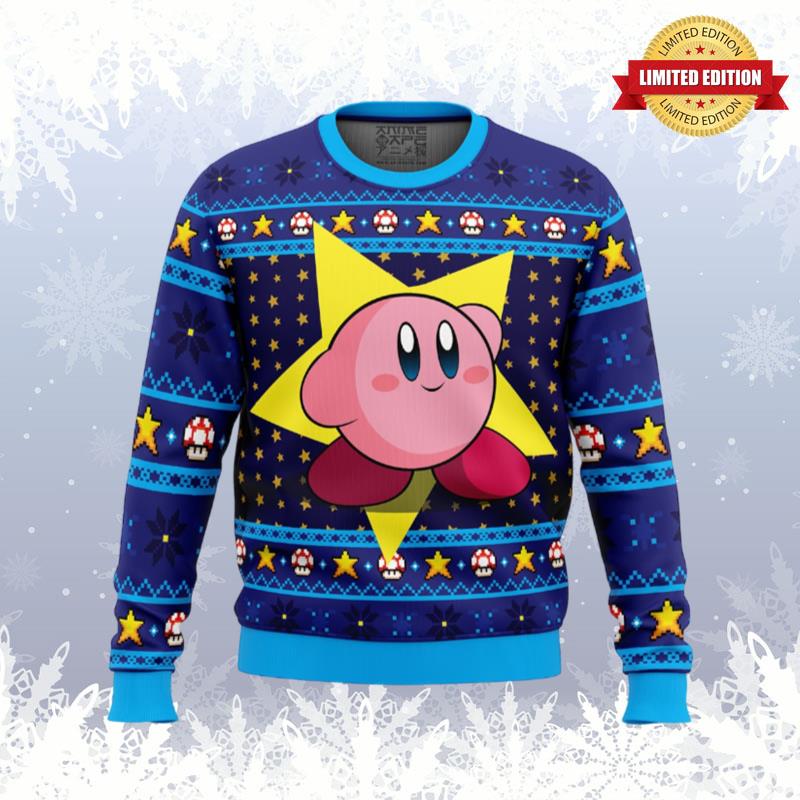 The Pink Hero Kirby'S Dream Land Ugly Sweaters For Men Women