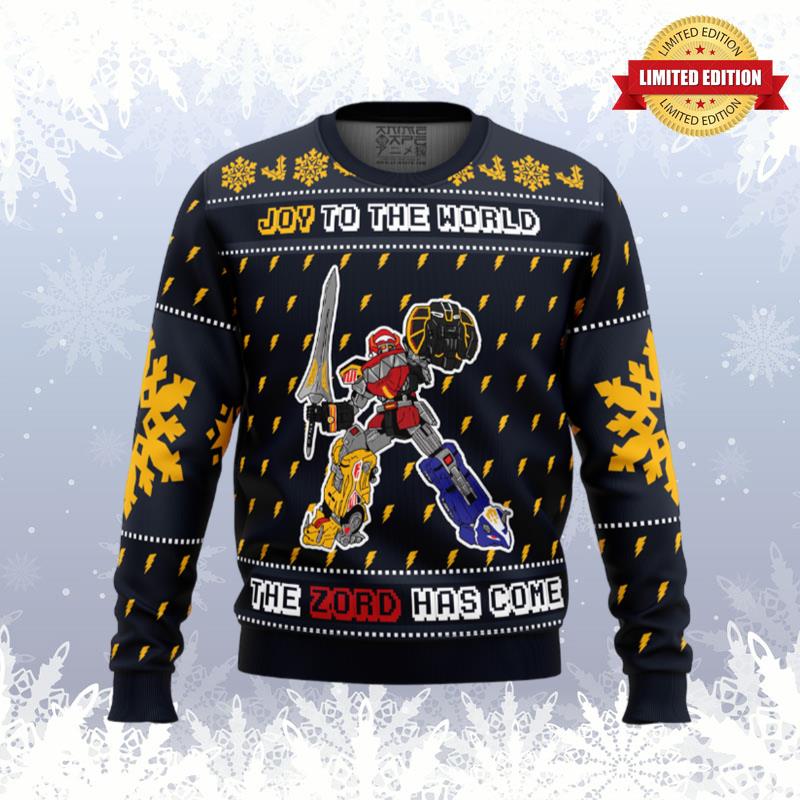 The Zord Has Come Power Rangers Ugly Sweaters For Men Women