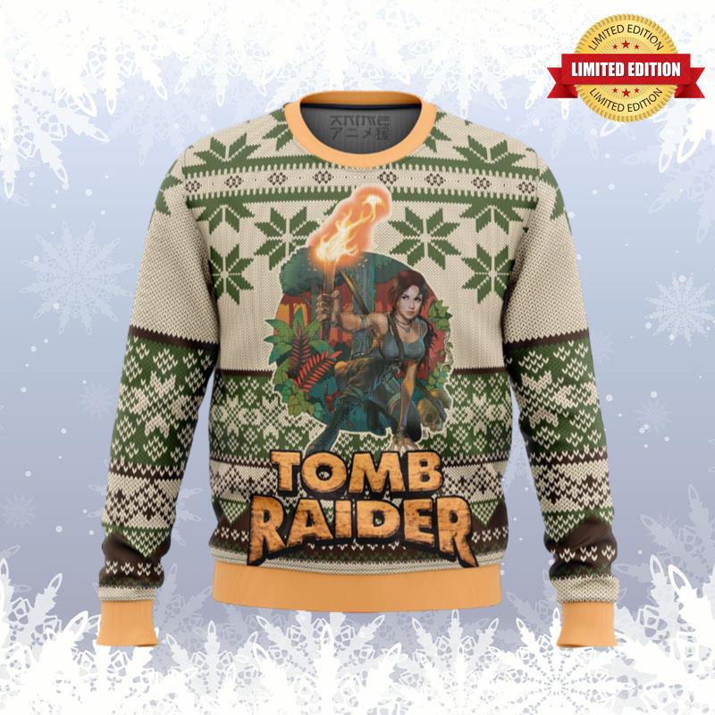 Tomb Raider Alt Ugly Sweaters For Men Women