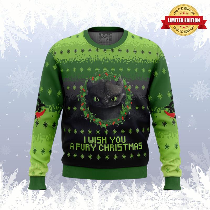 Toothless Ugly Sweaters For Men Women