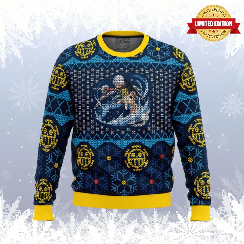 Trafalgar D Water Law One Piece Ugly Sweaters For Men Women