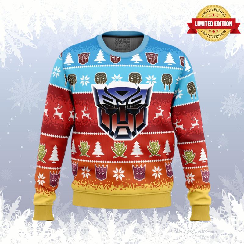 Transformers Ugly Sweaters For Men Women