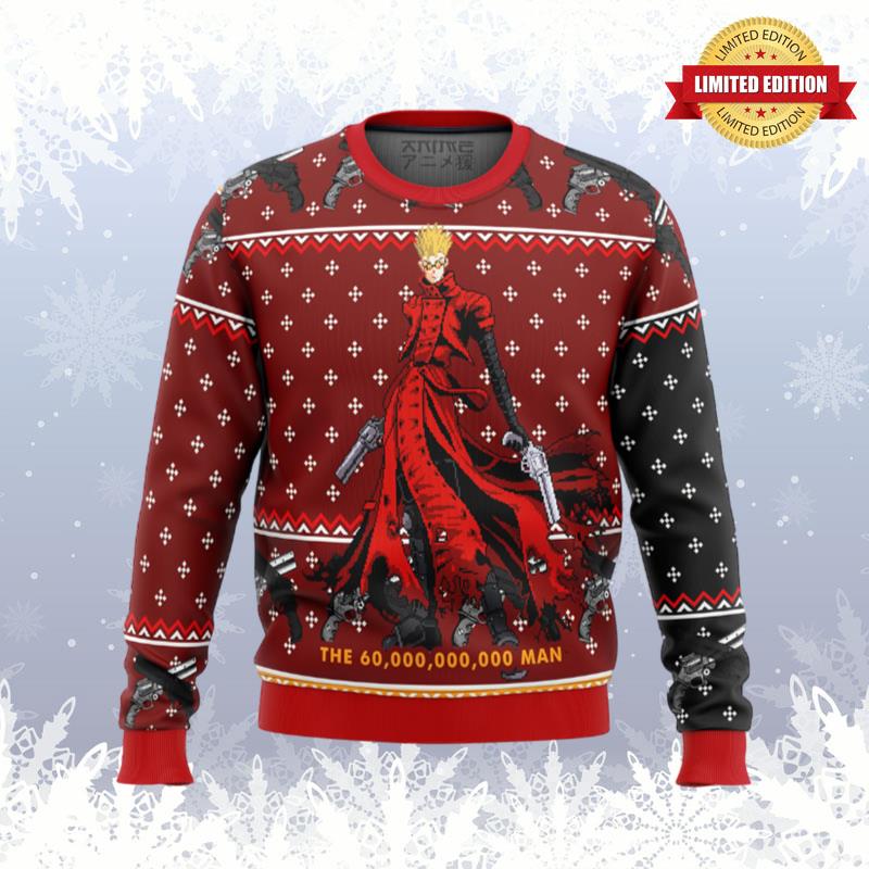 Trigun Vash the Stampede Ugly Sweaters For Men Women