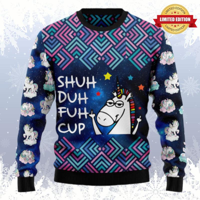 Unicorn Galaxy Cool Ugly Sweaters For Men Women