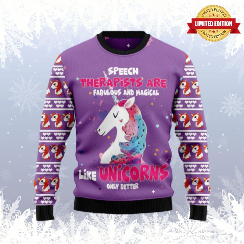 Unicorn Magical Ugly Sweaters For Men Women