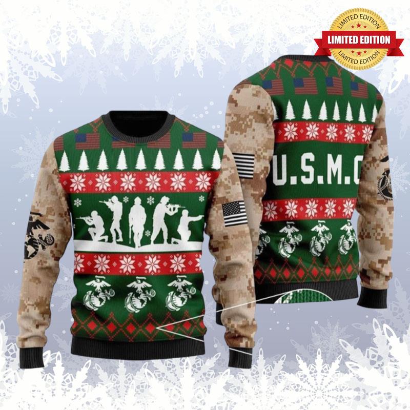 Us Af Air Force All Over Print 3D Ugly Sweaters For Men Women